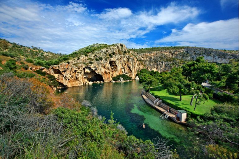 Vouliagmeni Lake Athenian Riviera Athens Voice Guides